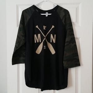 Sota clothing camo baseball t size xl